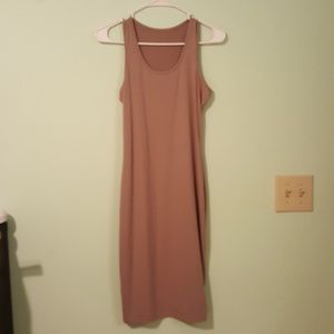 Mauve Midi Dress